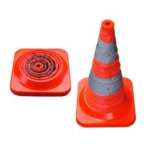 Trafikkon 45cm sammenleggbar