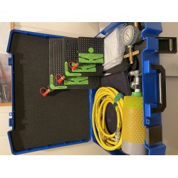 Lftesett mini 8 bar i koffert 