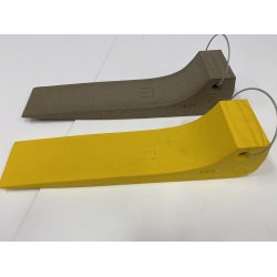 Glidekloss gul/ all purpose skats