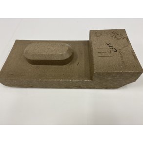 Glidekloss Container m/plugg 1/2