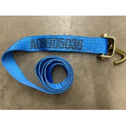 Surrestropp 2m m/jekk/spenner m/svivelkrok/bnd 0,3m bl