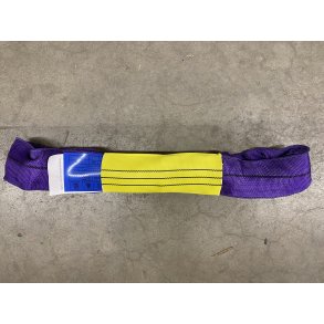 Rundsling 1t 1m L:0,4m m/strmpe