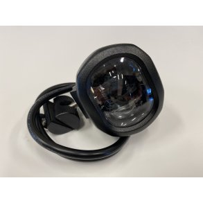 Arbeidslys m/rd stripe 12/24v