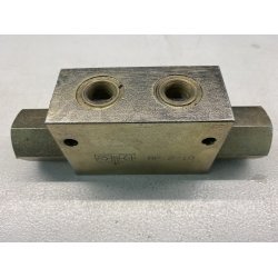 Dobbelt pilotstyrt motholdsventil 