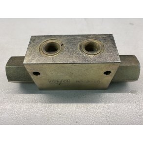 Dobbelt pilotstyrt motholdsventil 